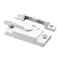 Prime-Line Window Sash Lock 2-1/4 H/C w/ Keeper 2-1/4 H/C Diecast White w/Screws (Single Pack) F 2922 - alternate 1